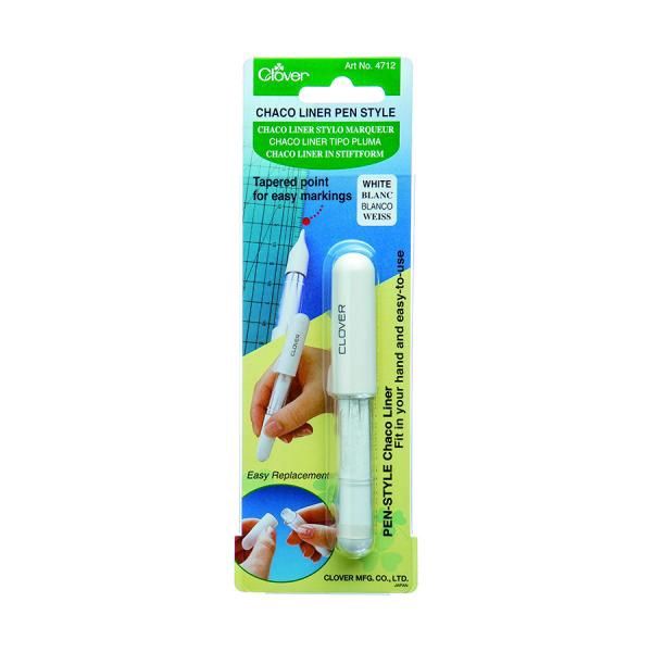 Clover Chaco Liner Pen White