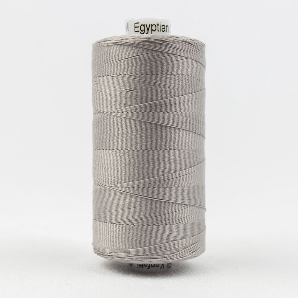 Wonderfil Konfetti KT1-905 Sterling Grey 50wt Egyptian Cotton Thread 1000m