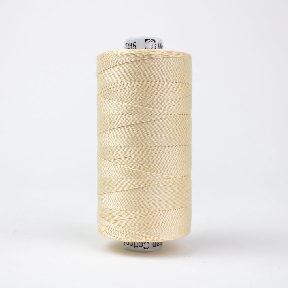 Wonderfil Konfetti KT1-415 Cookie Dough 50wt Egyptian Cotton Thread 1000m