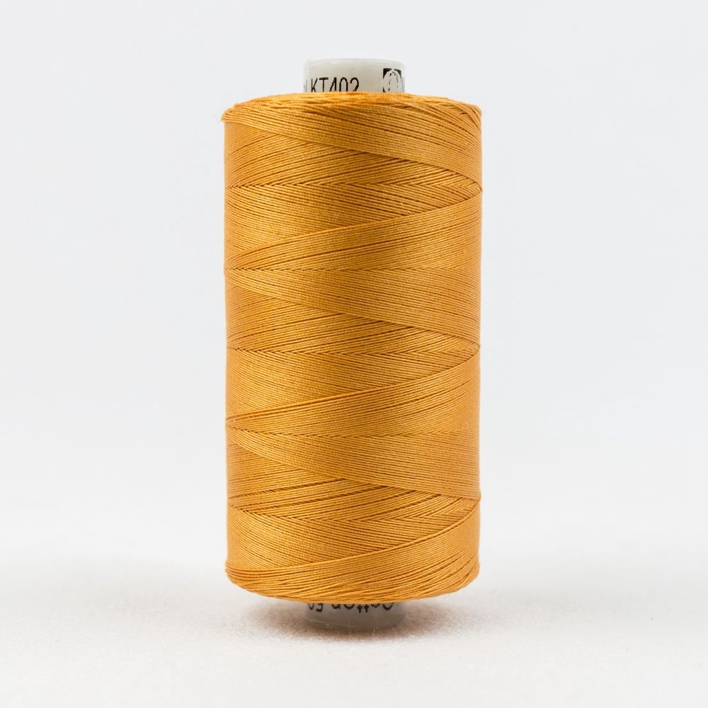 Wonderfil Konfetti KT1-402 Dark Orange 50wt Egyptian Cotton Thread 1000m
