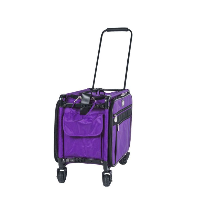 Tutto Machine Bag on Wheels Large - Purple (Bulky Item)