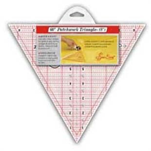 Sew Easy Ruler Triangle 60 degree 8”