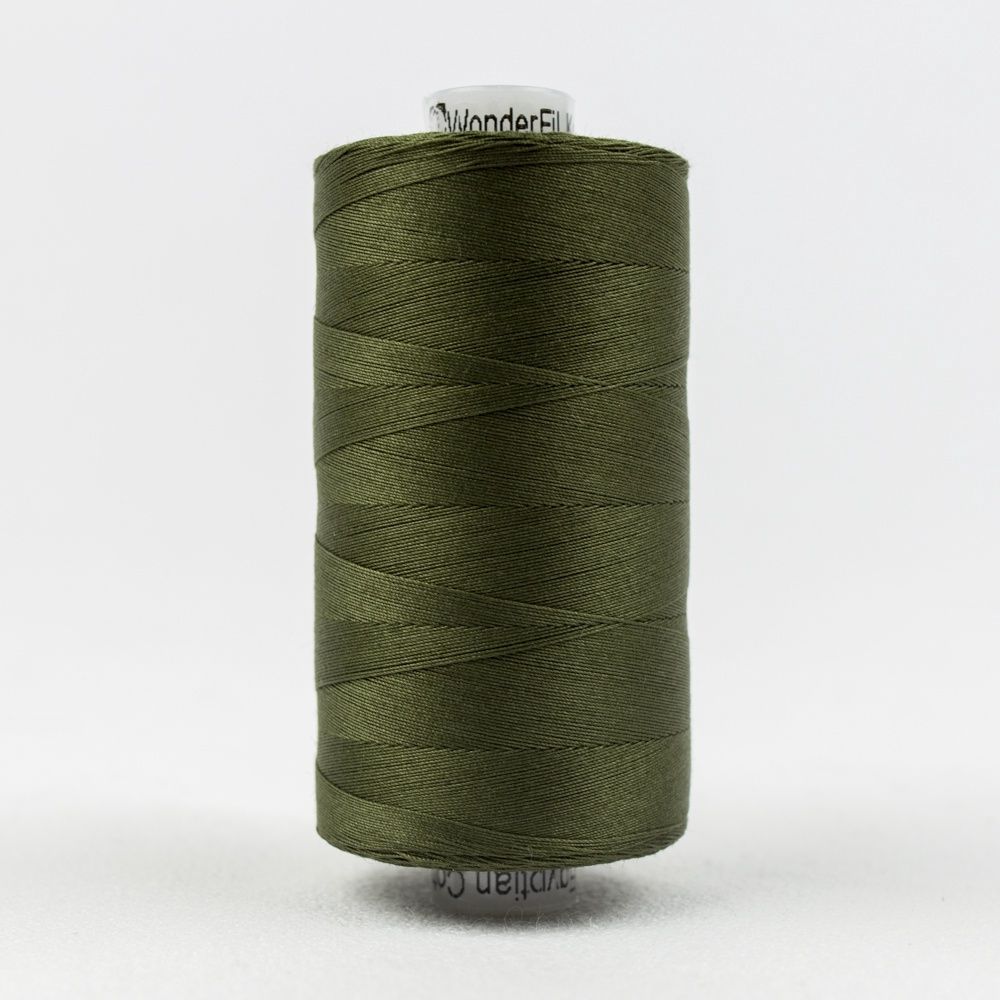 Wonderfil Konfetti KT1-707 Pine Green 50wt Egyptian Cotton Thread 1000m