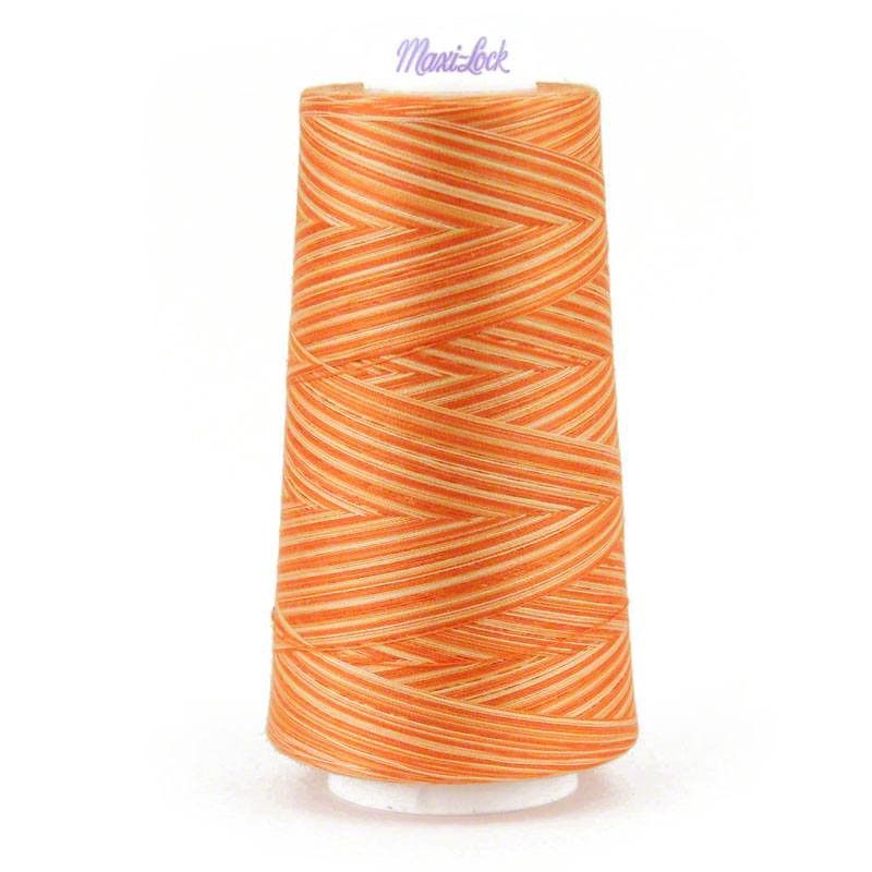 Maxi-Lock Swirls 2750m - Orange Creamsicle