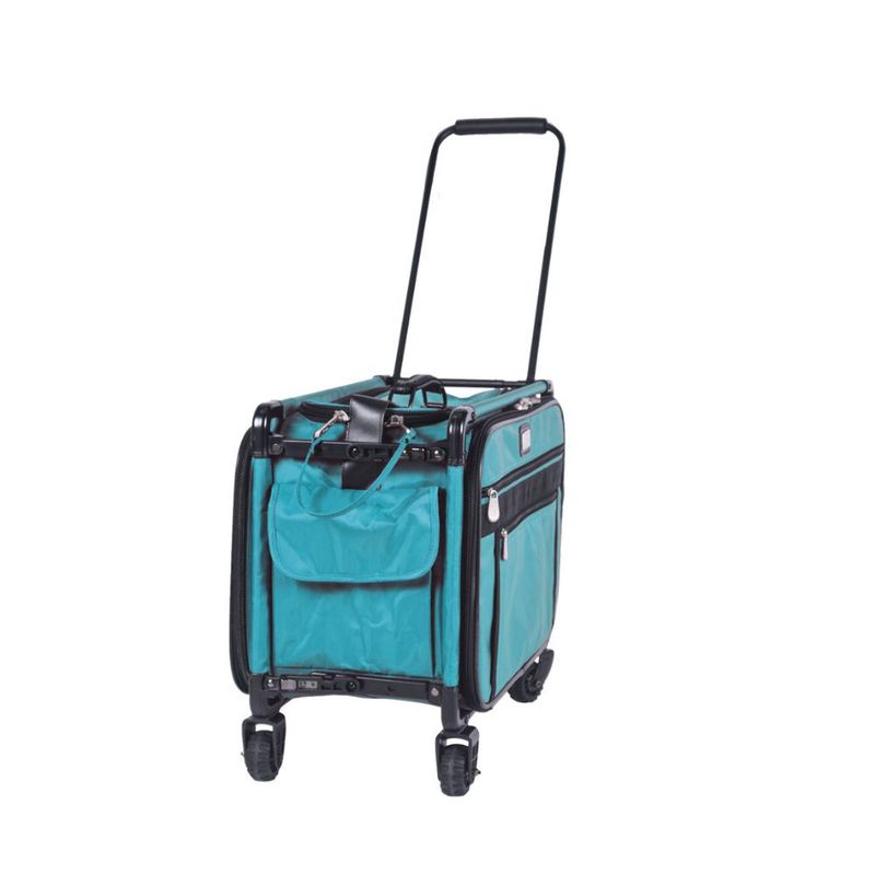 Tutto Machine Bag on Wheels Large - Turquoise (Bulky Item)