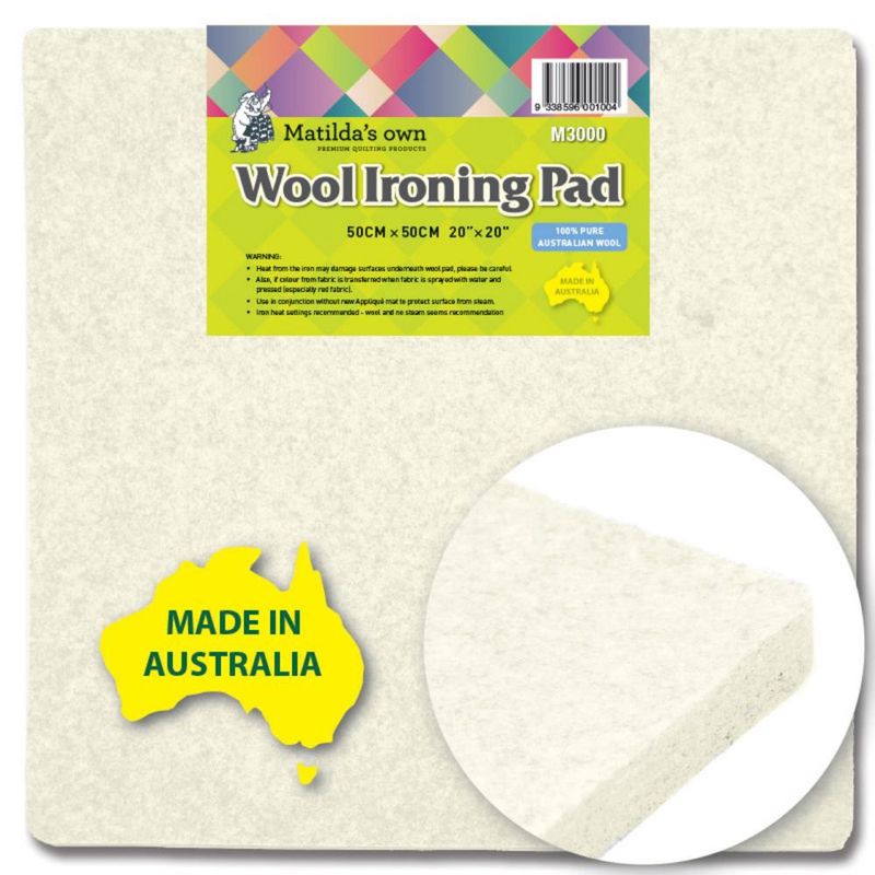 Matilda’s Own Wool Ironing Pad 50cm X 50cm