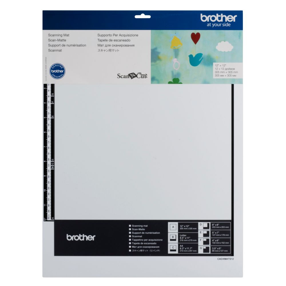 Scanning Mat 12&quot; x 12&quot; for CM900, CM700, CM350, CM550DX, CM110