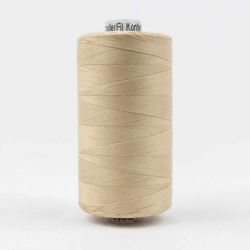 Wonderfil Konfetti KT1-809 Nude 50wt Egyptian Cotton Thread 1000m