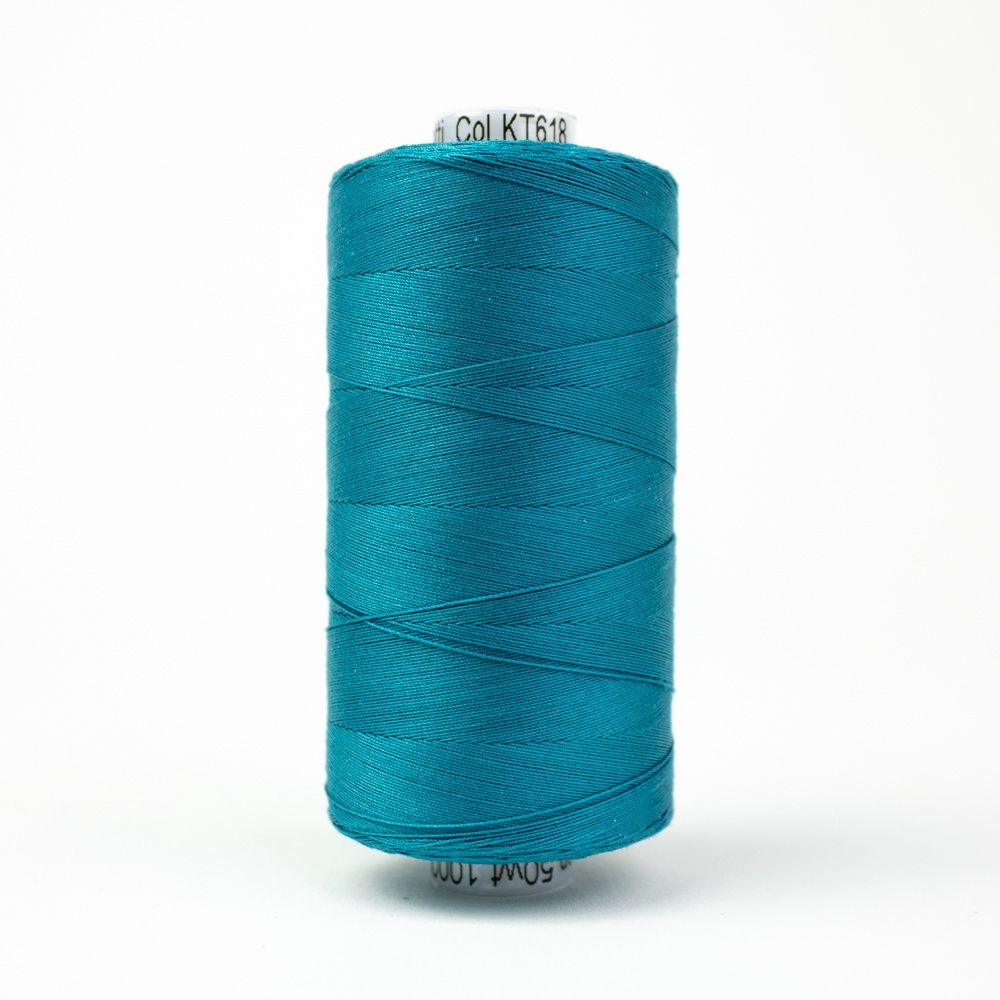 Wonderfil Konfetti KT1-618 Surf 50wt Egyptian Cotton Thread 1000m
