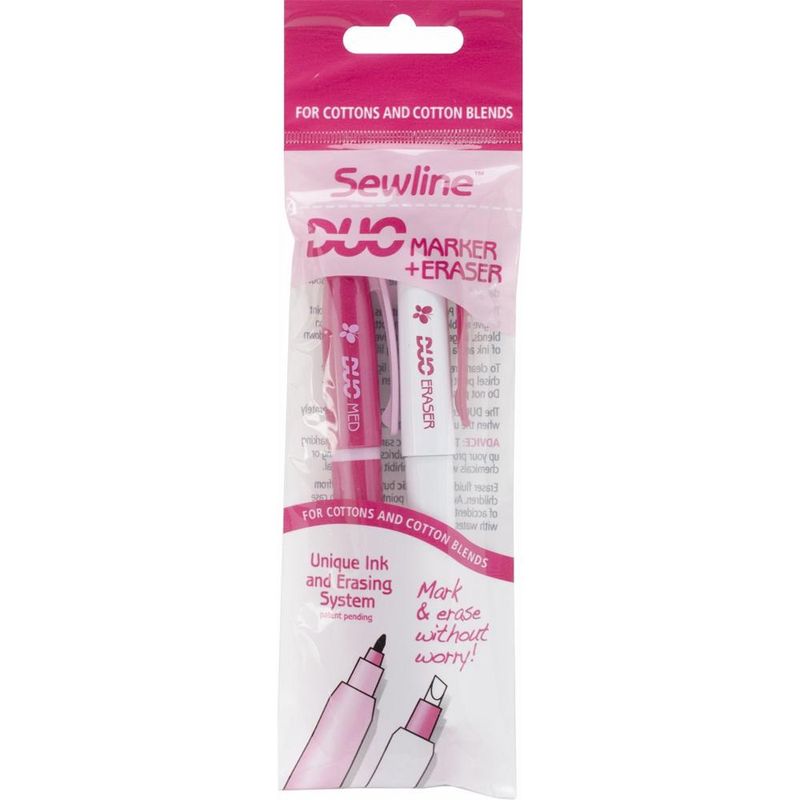 Sewline Duo Marker and Eraser Medium Point