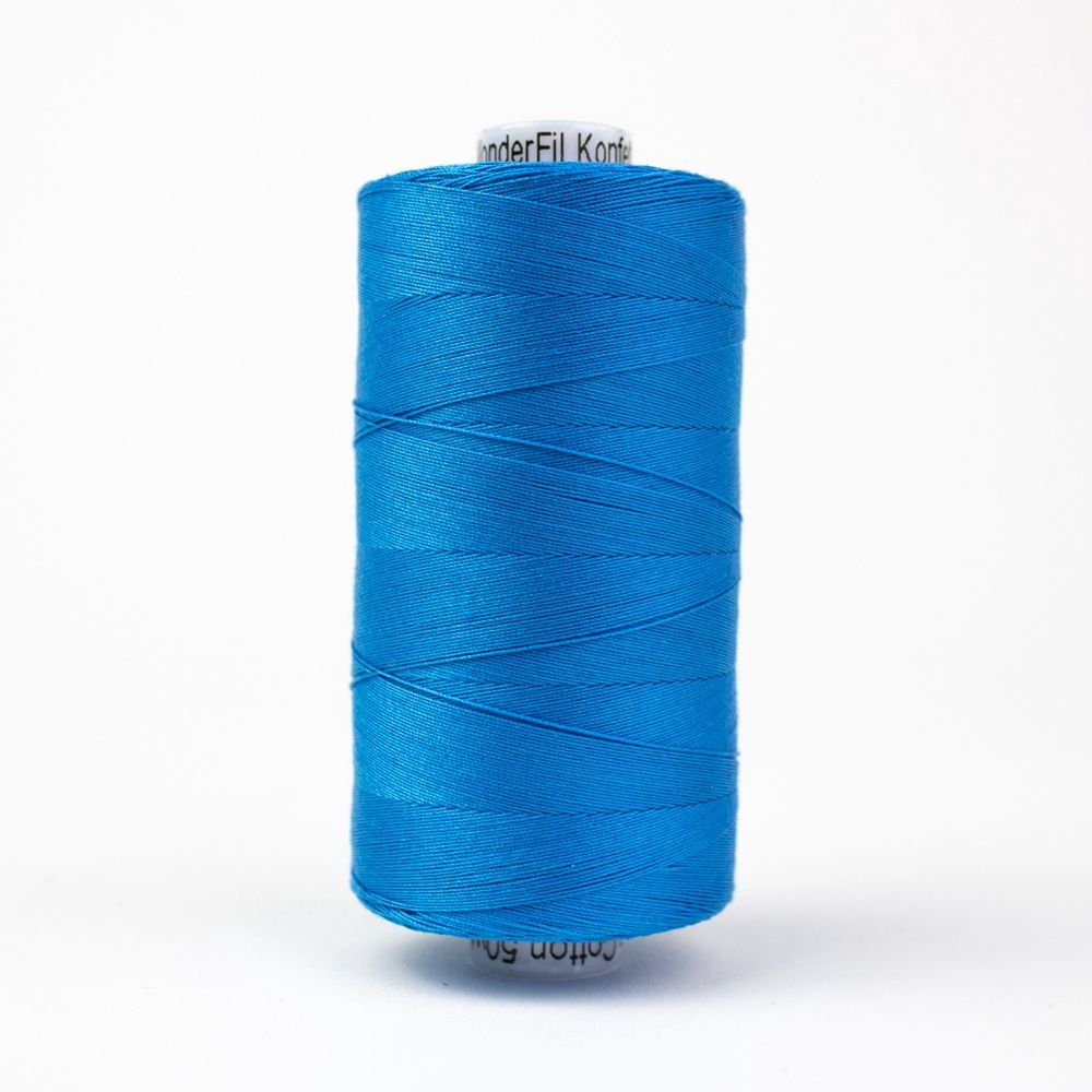 Wonderfil Konfetti KT1-627 Sapphire 50wt Egyptian Cotton Thread 1000m
