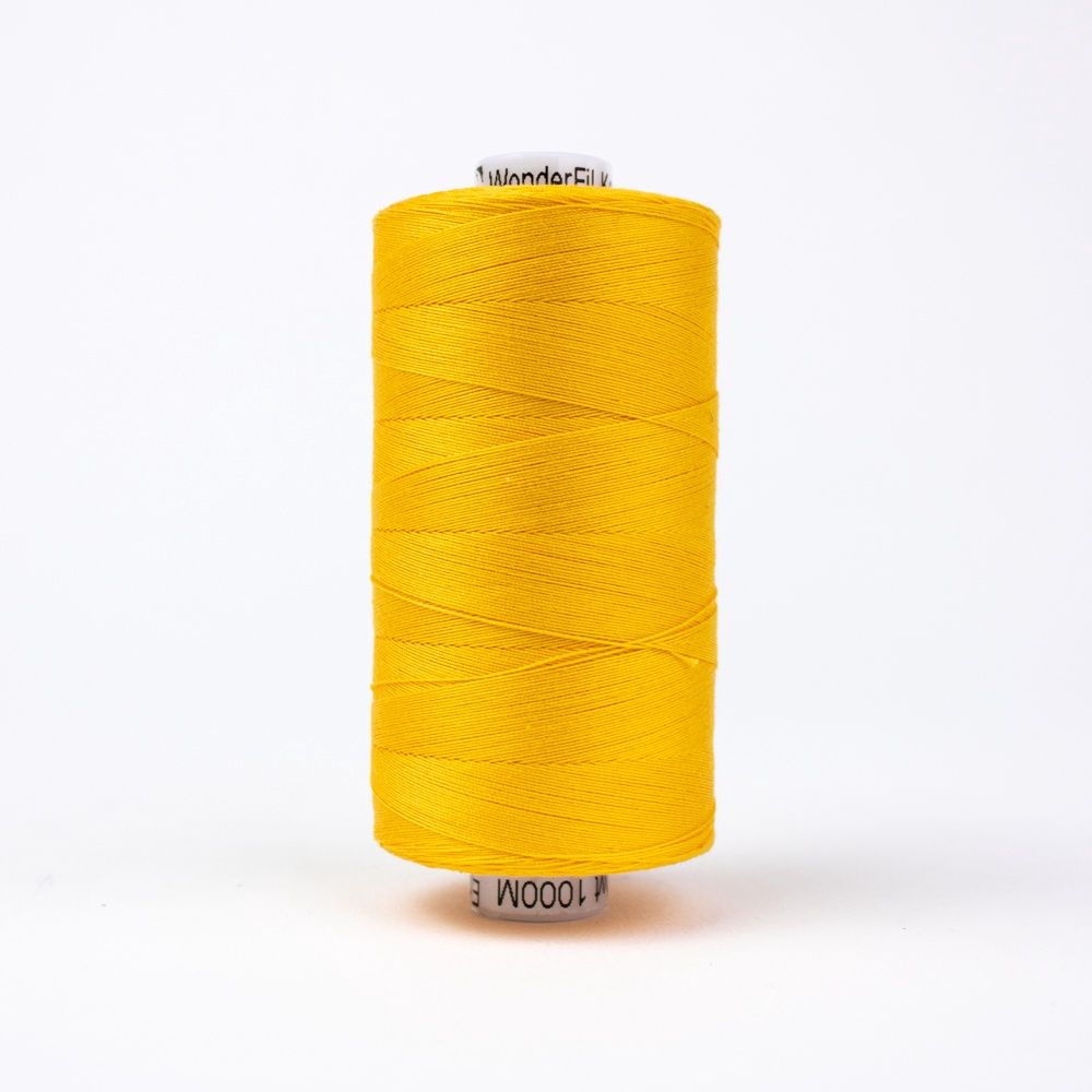 Wonderfil Konfetti KT1-411 Lemon Curd 50wt Egyptian Cotton Thread 1000m