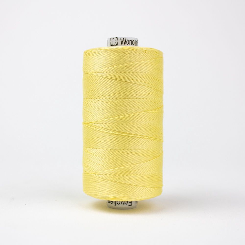 Wonderfil Konfetti KT1-408 Butter 50wt Egyptian Cotton Thread 1000m