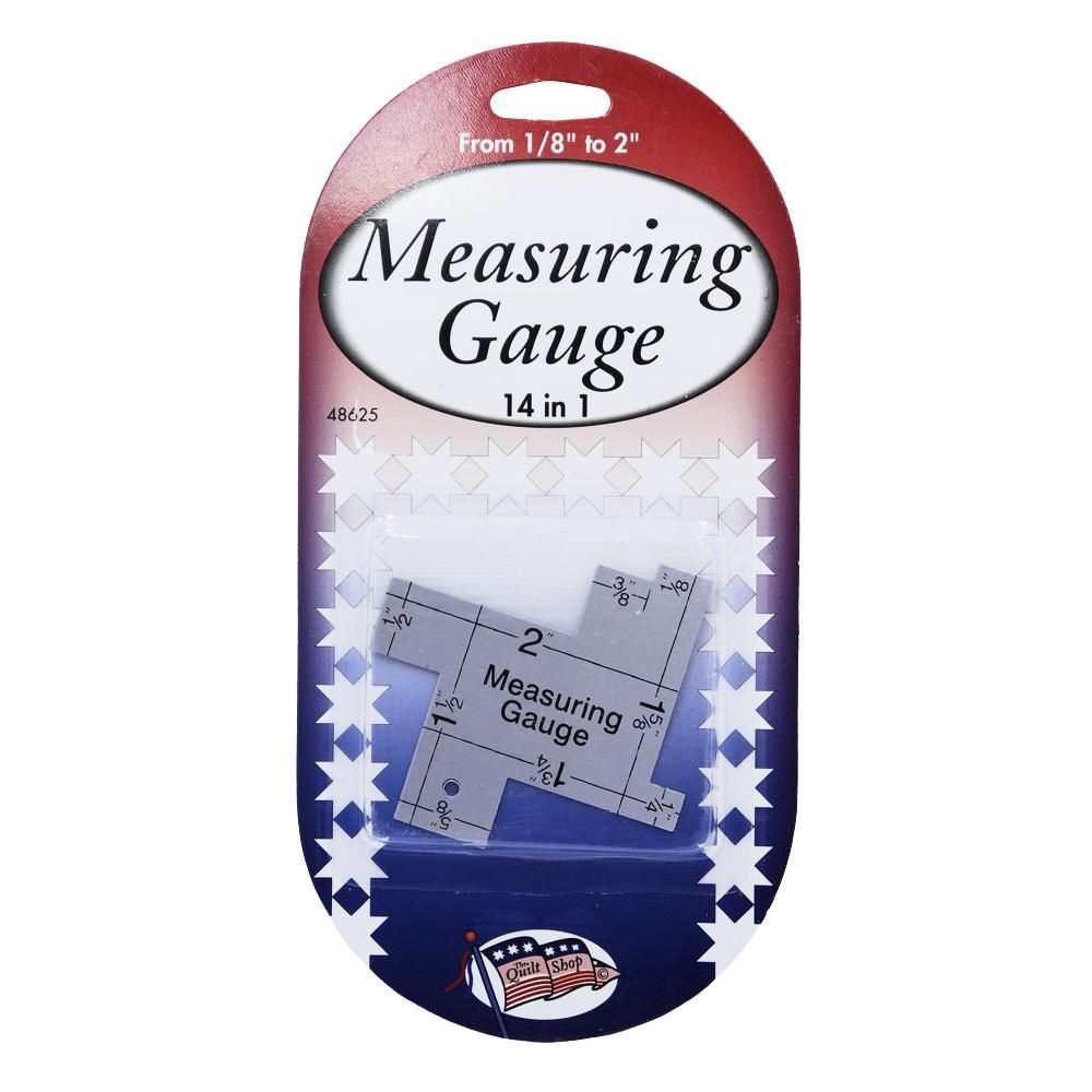 Quilters Measuring Gauge 14 in 1