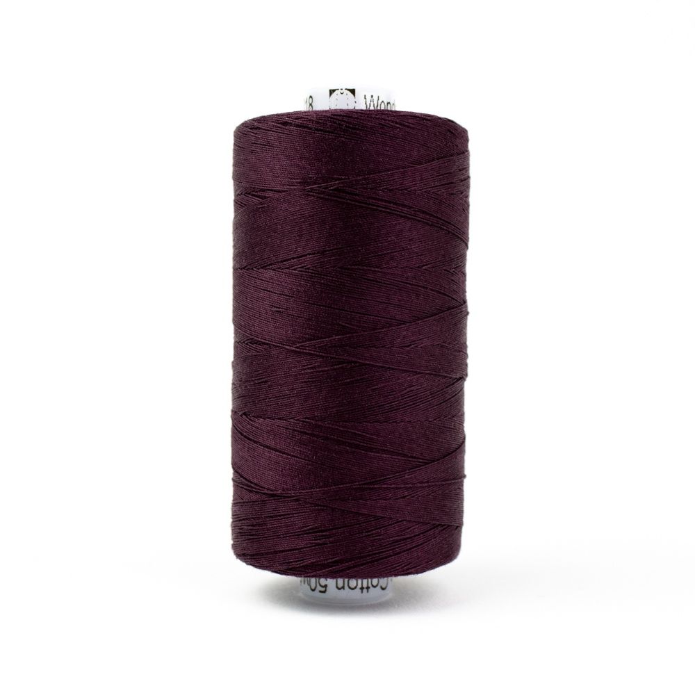 Wonderfil Konfetti KT1-818 Mulled Wine 50wt Egyptian Cotton Thread 1000m