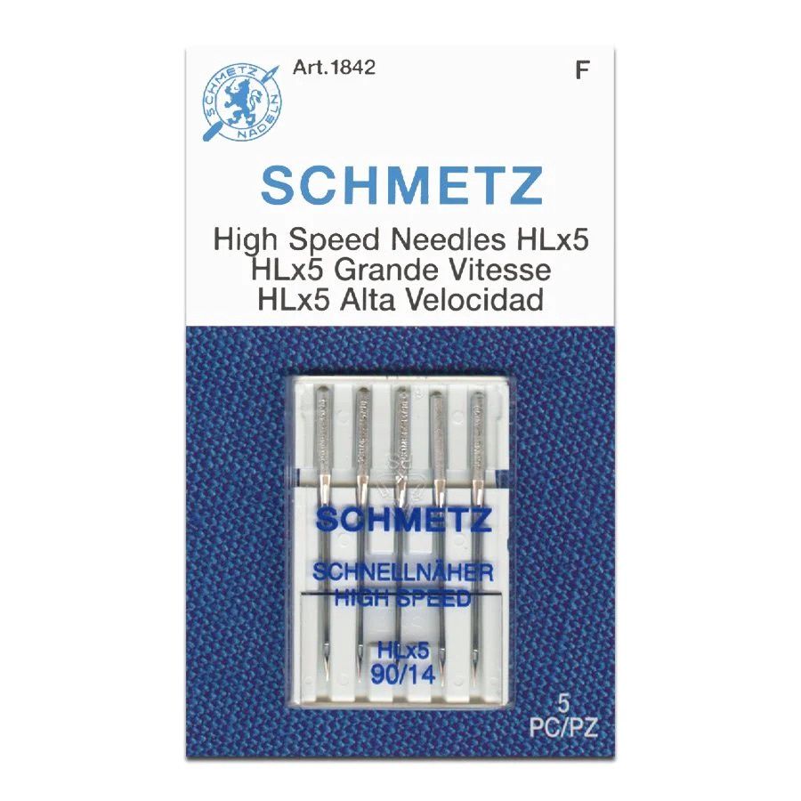 Schmetz HLx5 90/14 High Speed Needles