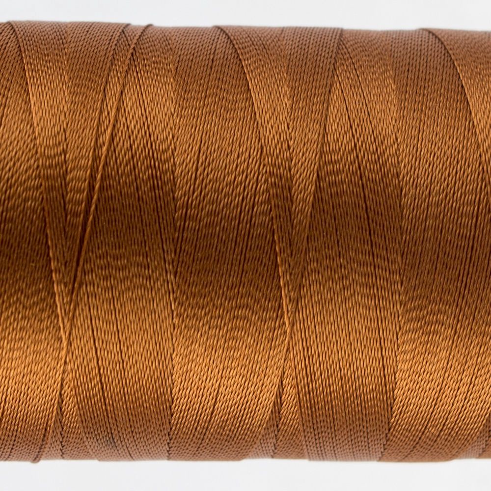Wonderfil Splendor R7122 Leather Brown 40wt Rayon Thread 1000m