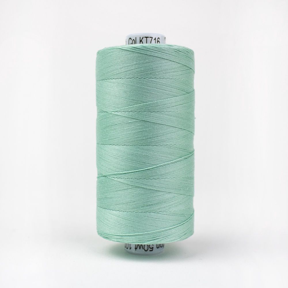 Wonderfil Konfetti KT1-716 Seafoam 50wt Egyptian Cotton Thread 1000m