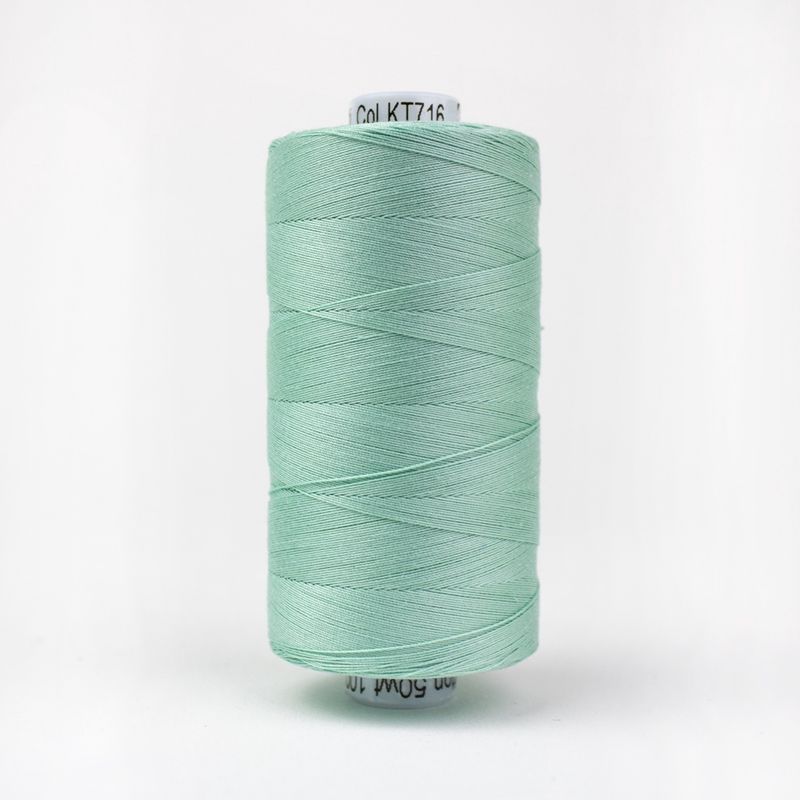 Konfetti 50wt Double Gassed Egyptian Cotton (1000m) KT1 - 716 Seafoam