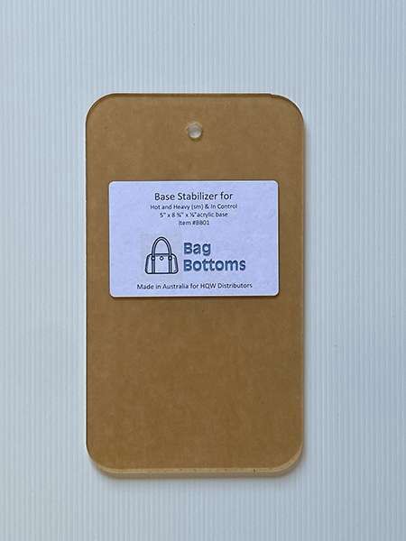 Bag Bottoms - Acrylic Bag Base 5″ x 8.75″