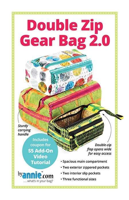 ByAnnie Pattern - Double Zip Gear Bag 2.0