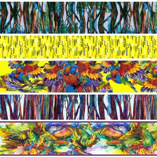 Lorikeet Aloft - Lorikeet Composite Stripe