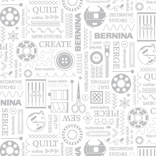 Bernina - Sewing Room 2 - Stitches White