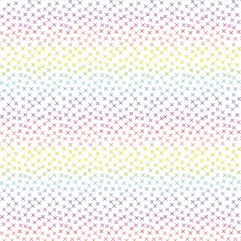 Building Block Crossroads White Rainbow
