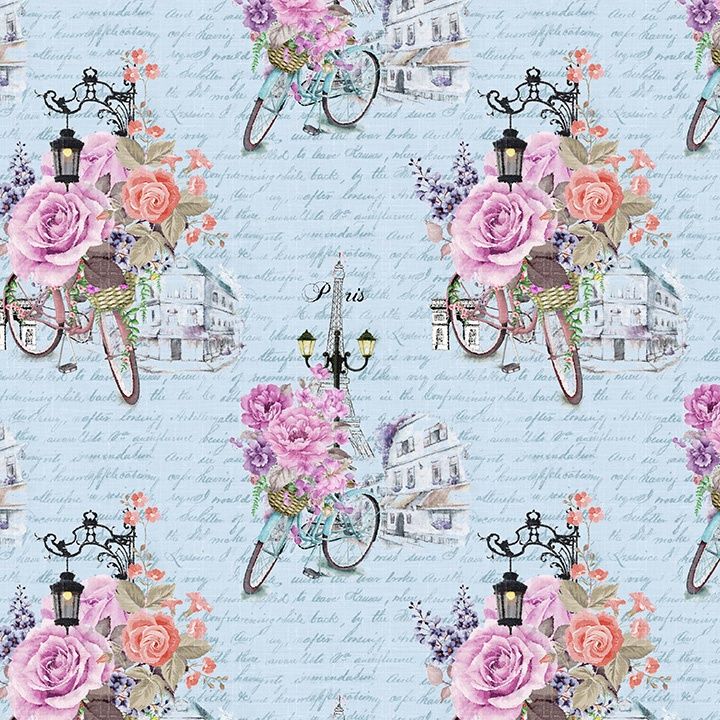 We Will Always Have Paris - Boulevard St Germain Blue