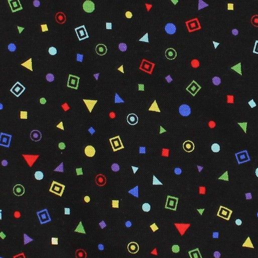 Celebrations Shapes Black