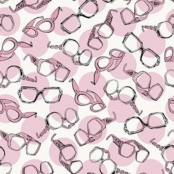Dressed and Obsessed - Tossed Glasses - Pink