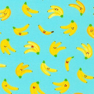 Farm to Table - Bananas on Blue