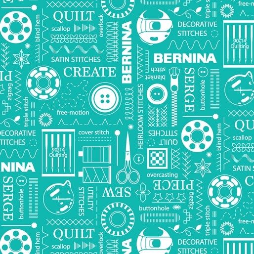 Bernina - Sewing Room 2 - Stitches Aqua