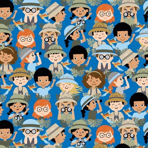 Safari Adventure - Safari Friends Blue
