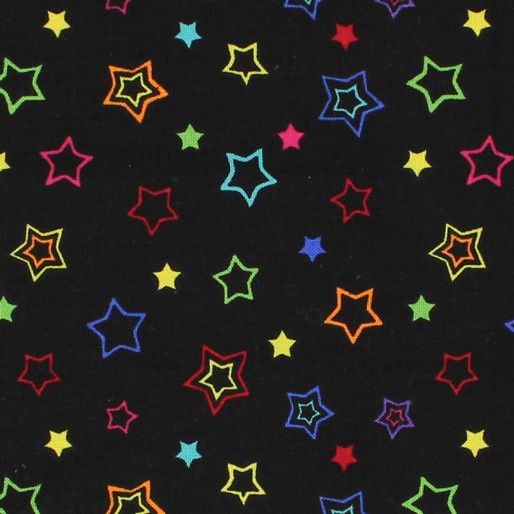 Celebrations Stars Black