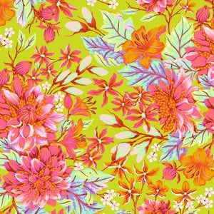 Untamed - Hello Dahlia Wide - Lunar Wide Backing
