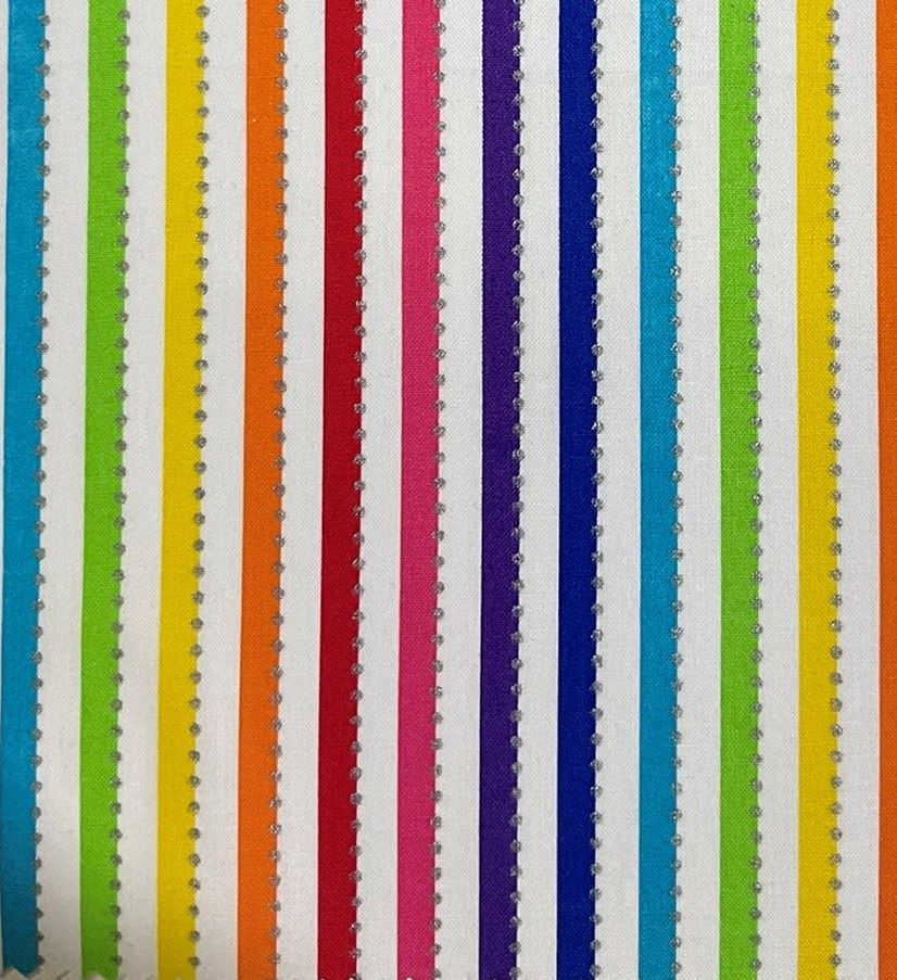 Magic Stripes - White Rainbow