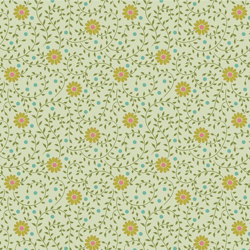 Tilda - Sanctuary - Daisydream - Pistachio