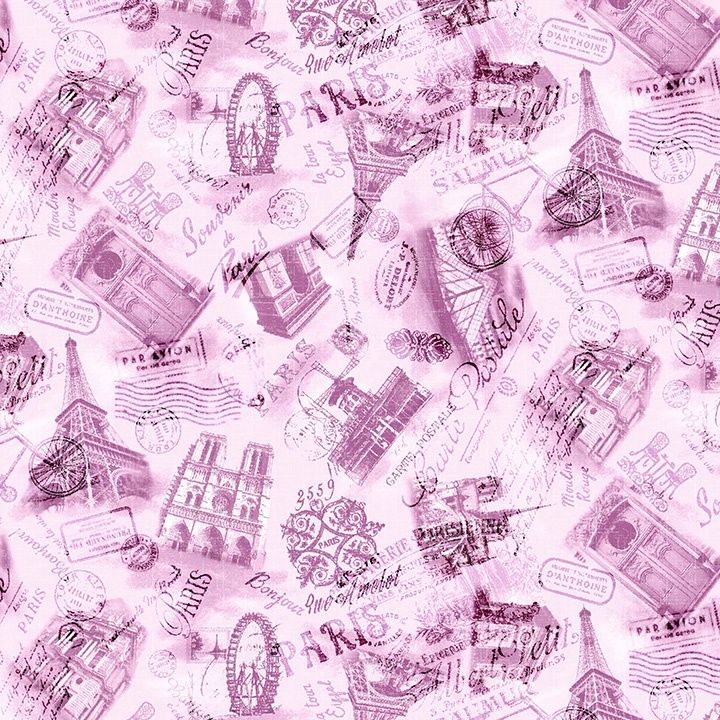We Will Always Have Paris - Silhouettes DeParis Pink
