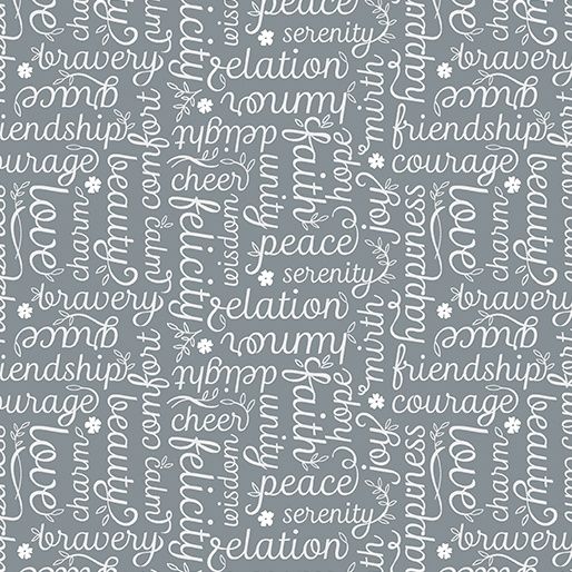 Amanda Murphy - Botanica: Script Gray