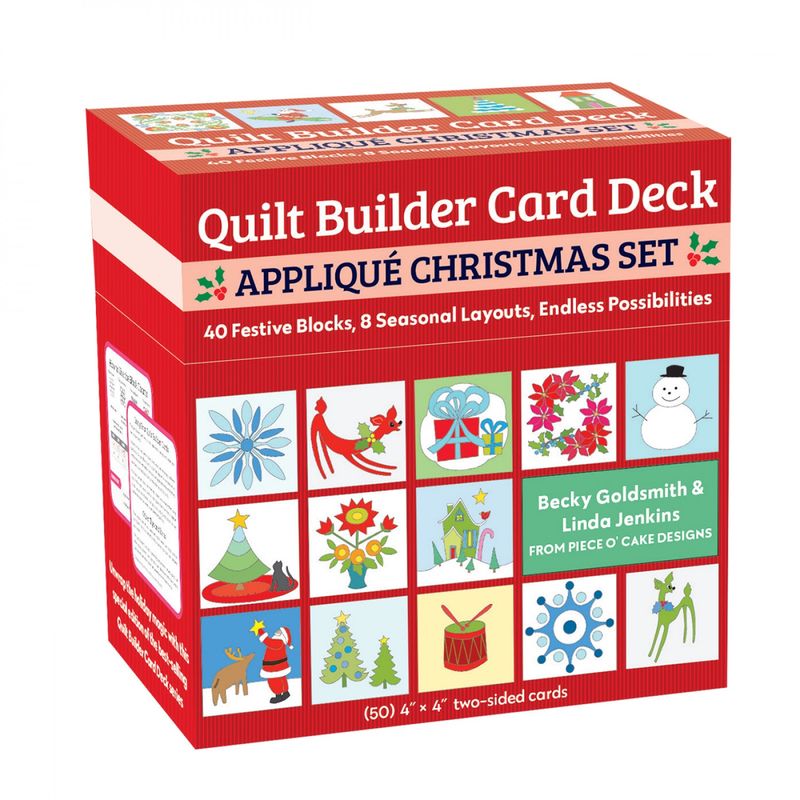 Quilt Builder Deck Applique Christmas