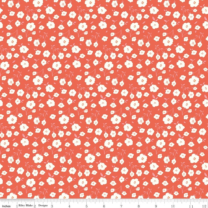 Sunset Ridge - Flowers Rouge Fat Qtr