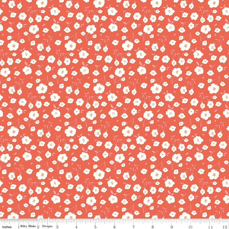 Sunset Ridge - Flowers Rouge Fat Qtr