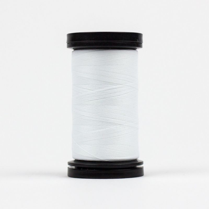 Ahrora 40wt Glow in the Dark Polyester Thread (183m) AR-01 White