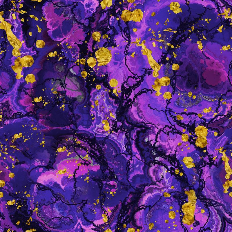 Colourburst Purple Wide backing