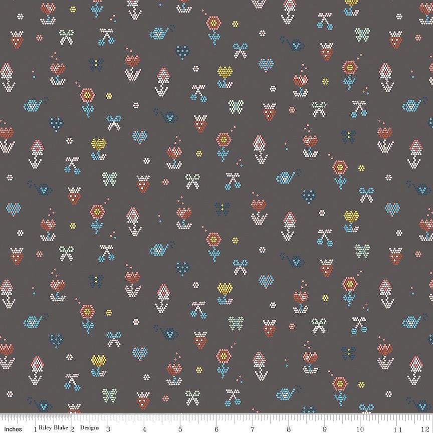 Sunset Ridge - Mosaic Granite Fat Qtr
