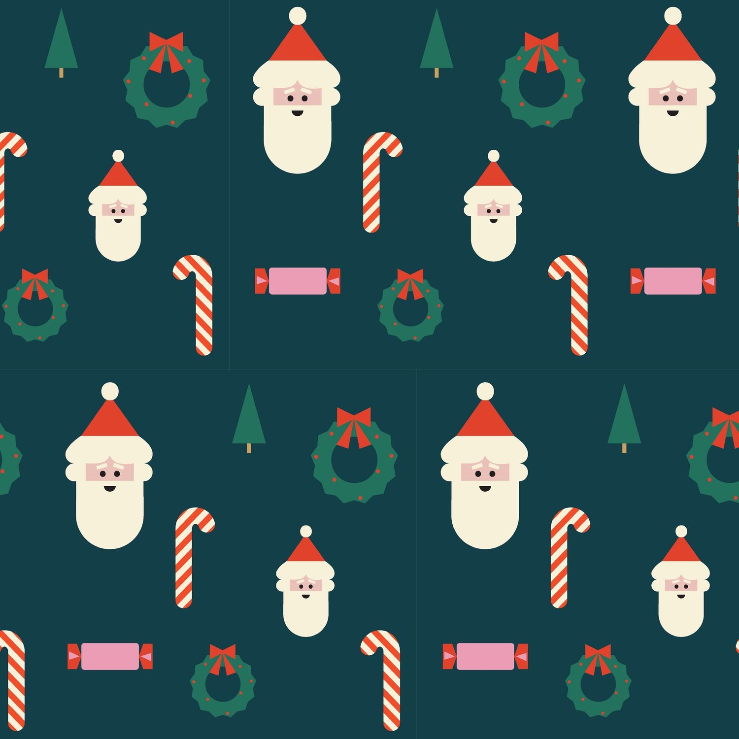 Very Merry - DV6256 Fat Qtr