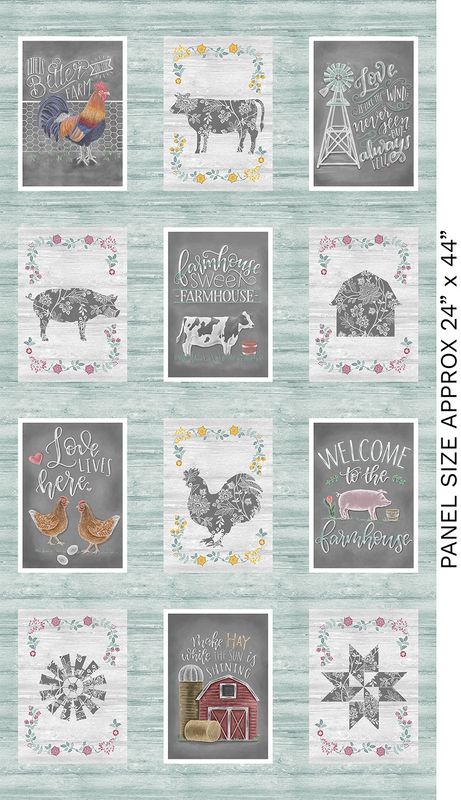 Chalk Barn Panel - Teal