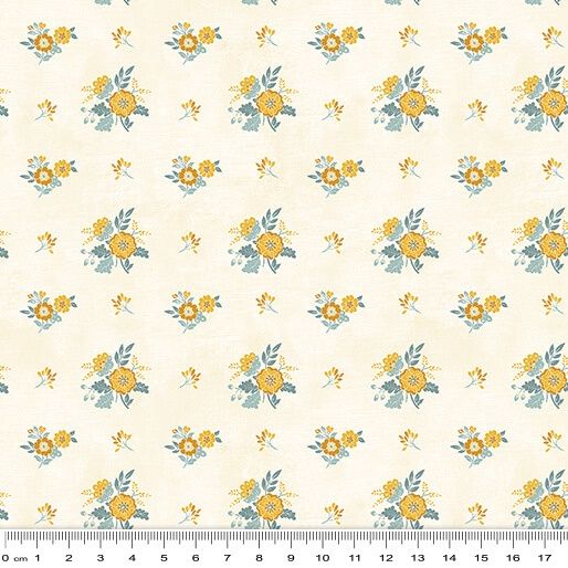 Chalk Barn Chalk Paint Small Floral - Light Yellow