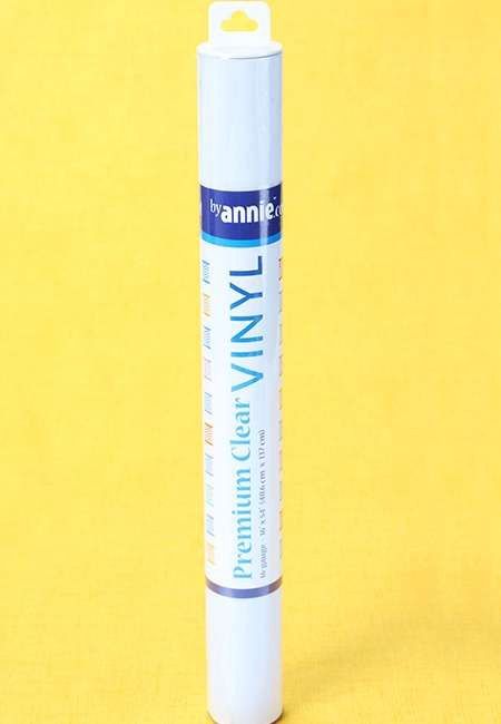 By Annie Premium Clear Vinyl 16" x 54"